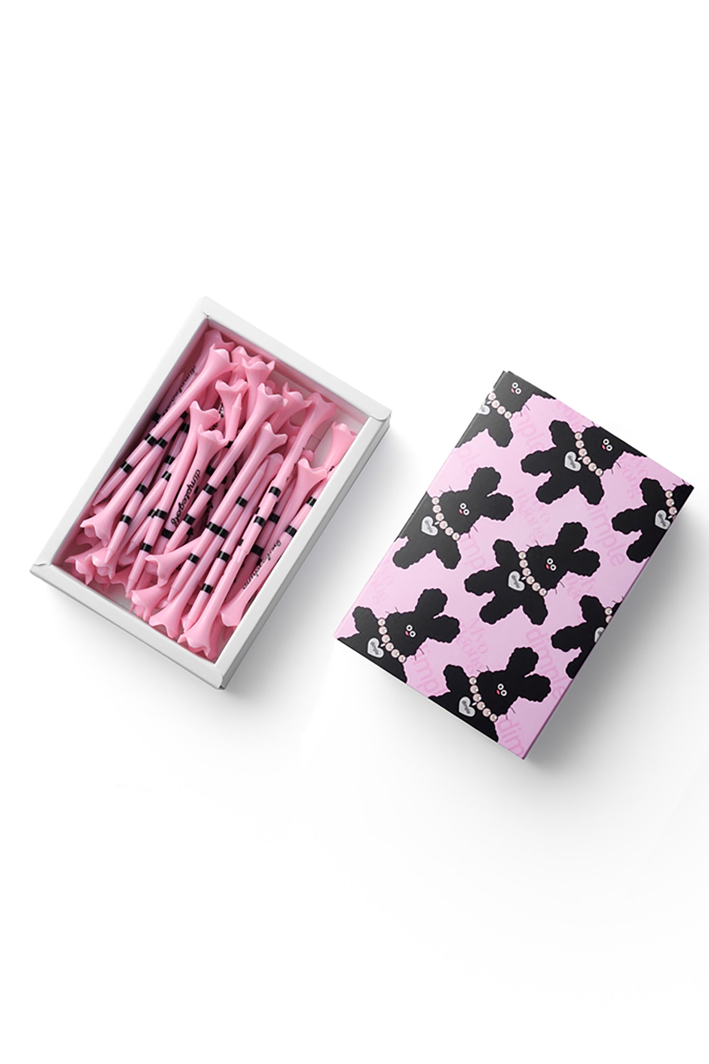Dimple X Myomeong Golf Tees