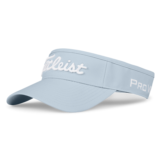 2025 Tour Performance Visor - Blue Bird White
