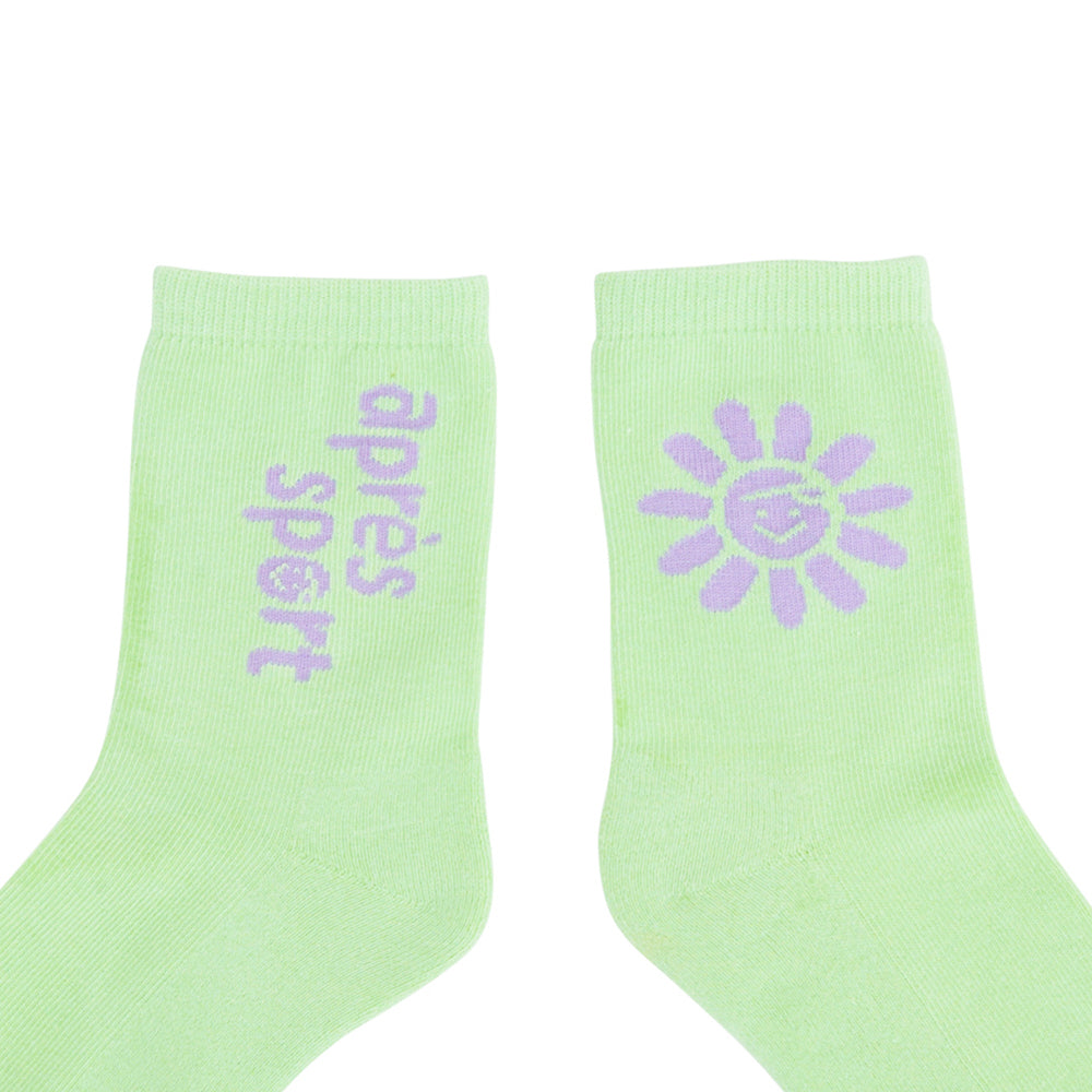 Daisy Sock - Pistachio Mint
