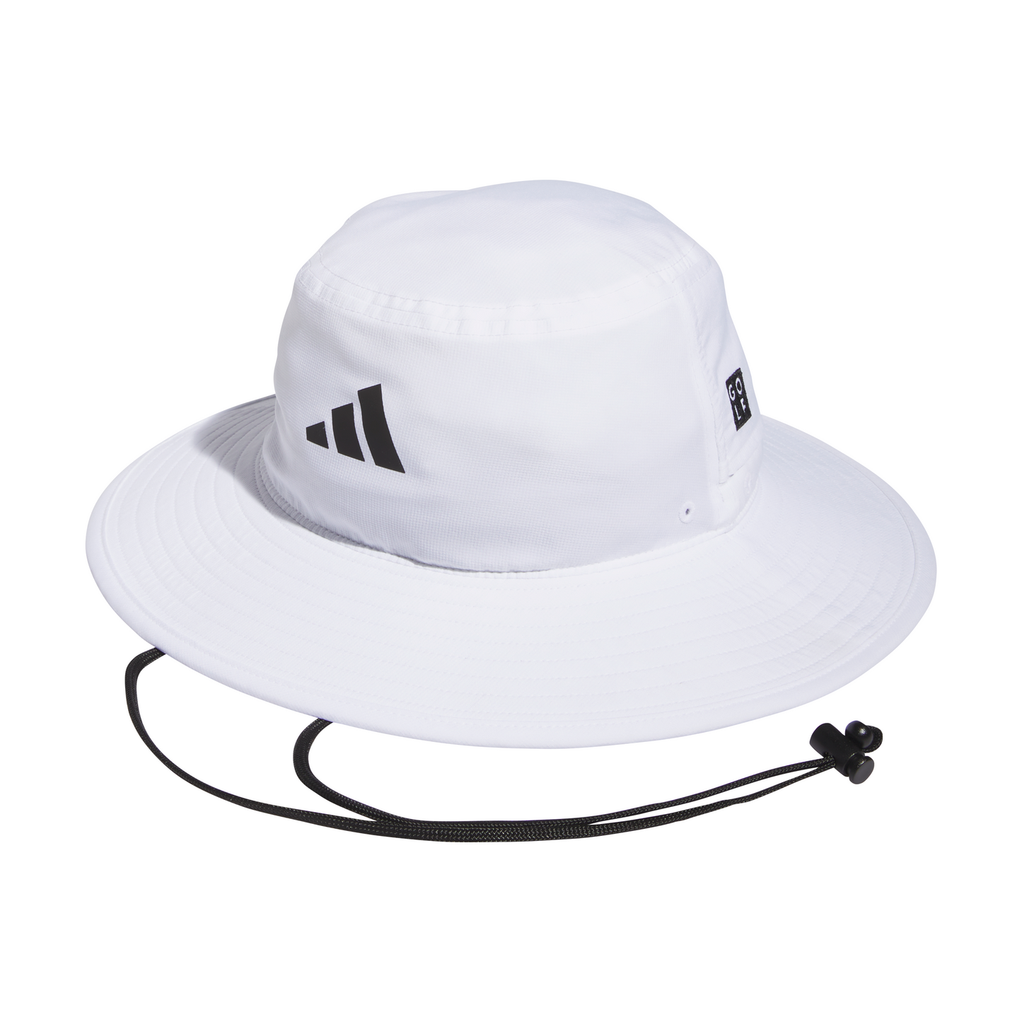 Wide-Brim Golf Hat - White
