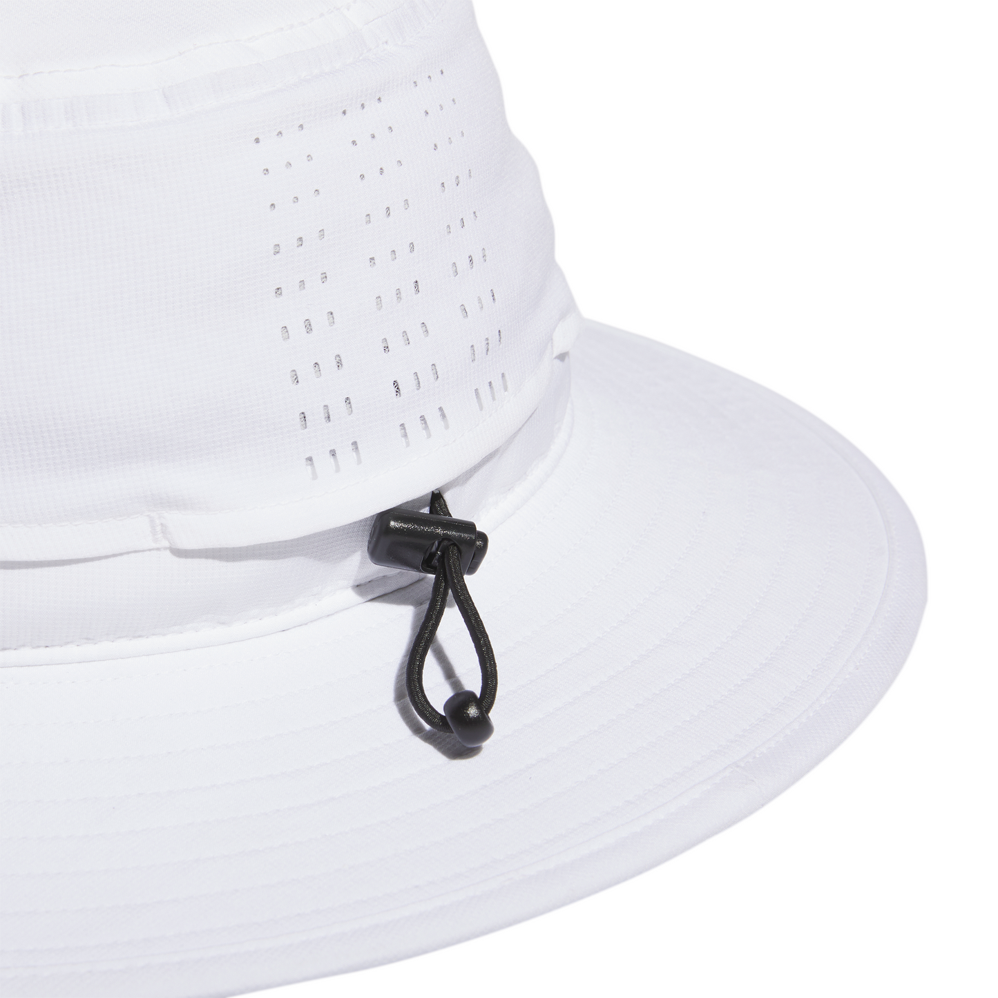 Wide-Brim Golf Hat - White