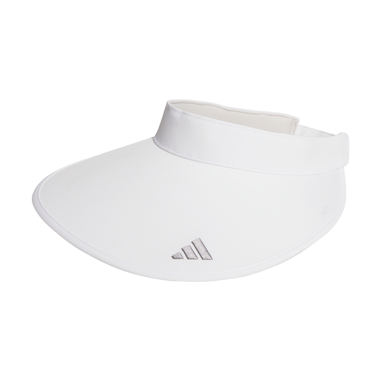 Wide Brim Visor - White