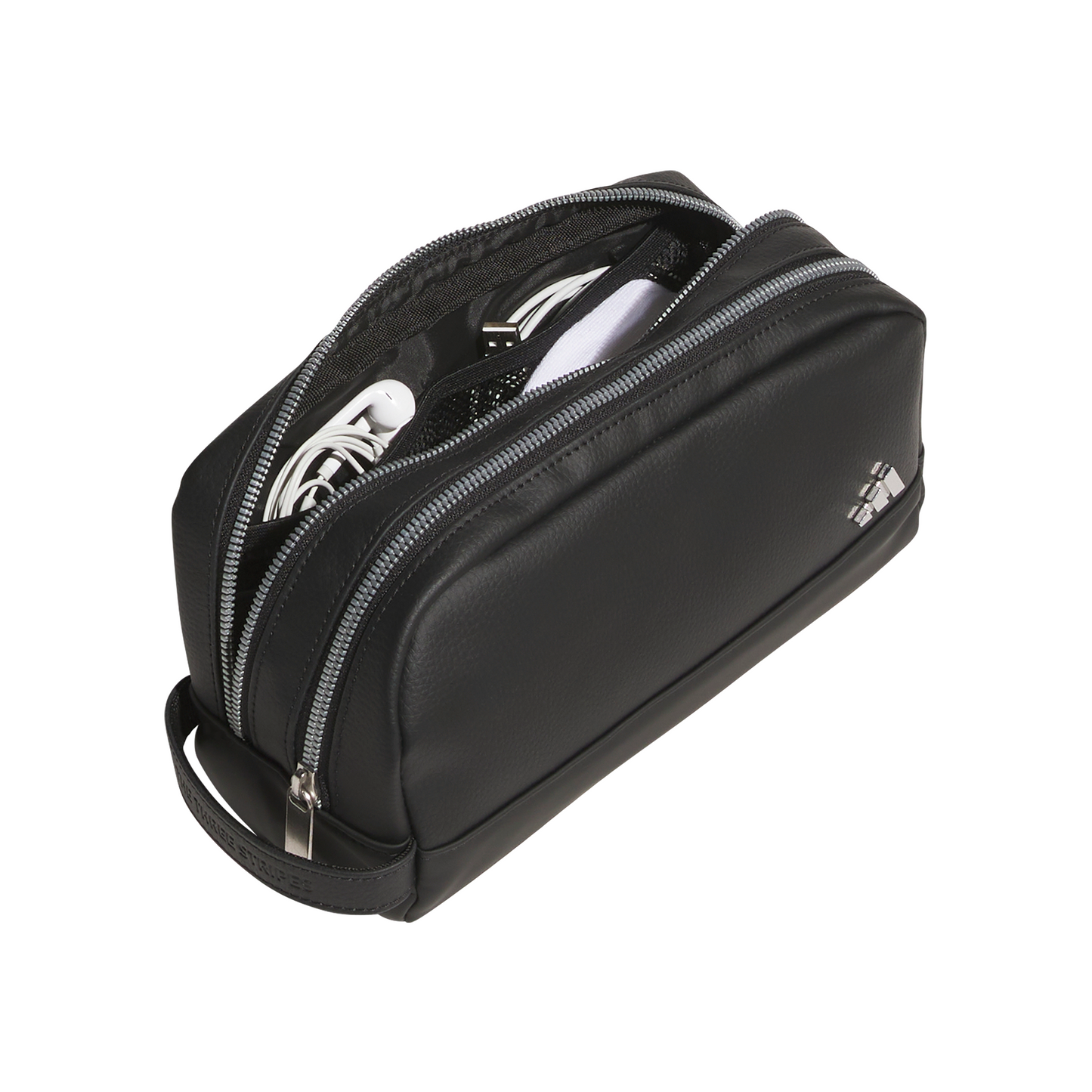 Two-Way Zip Pouch - Black