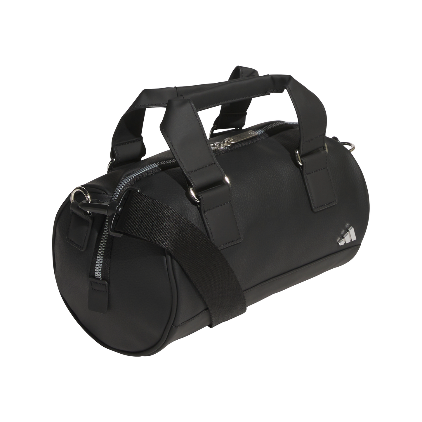 PU Round Tote Bag - Black
