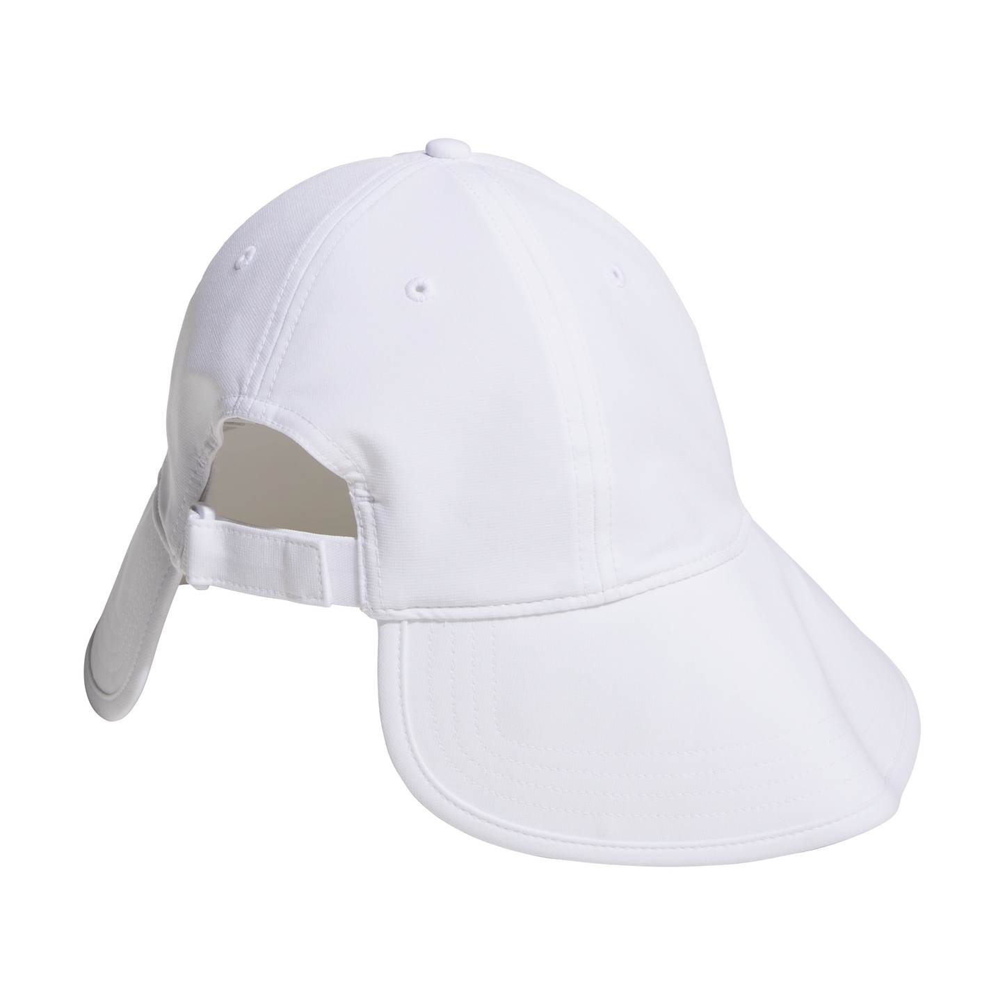 Wide-Brim Cap - White
