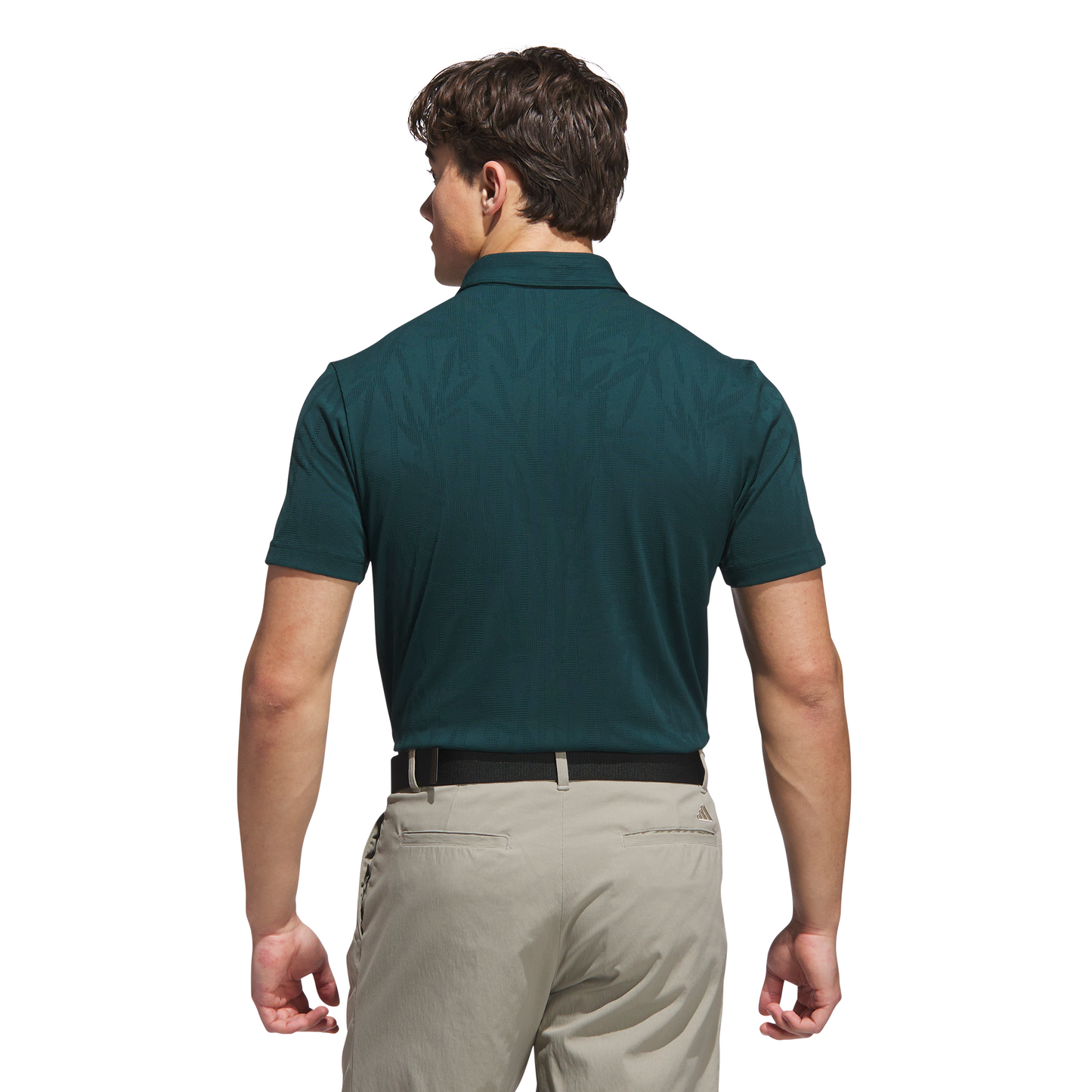 Go-to Textured Polo Shirt - Aurora Ivy