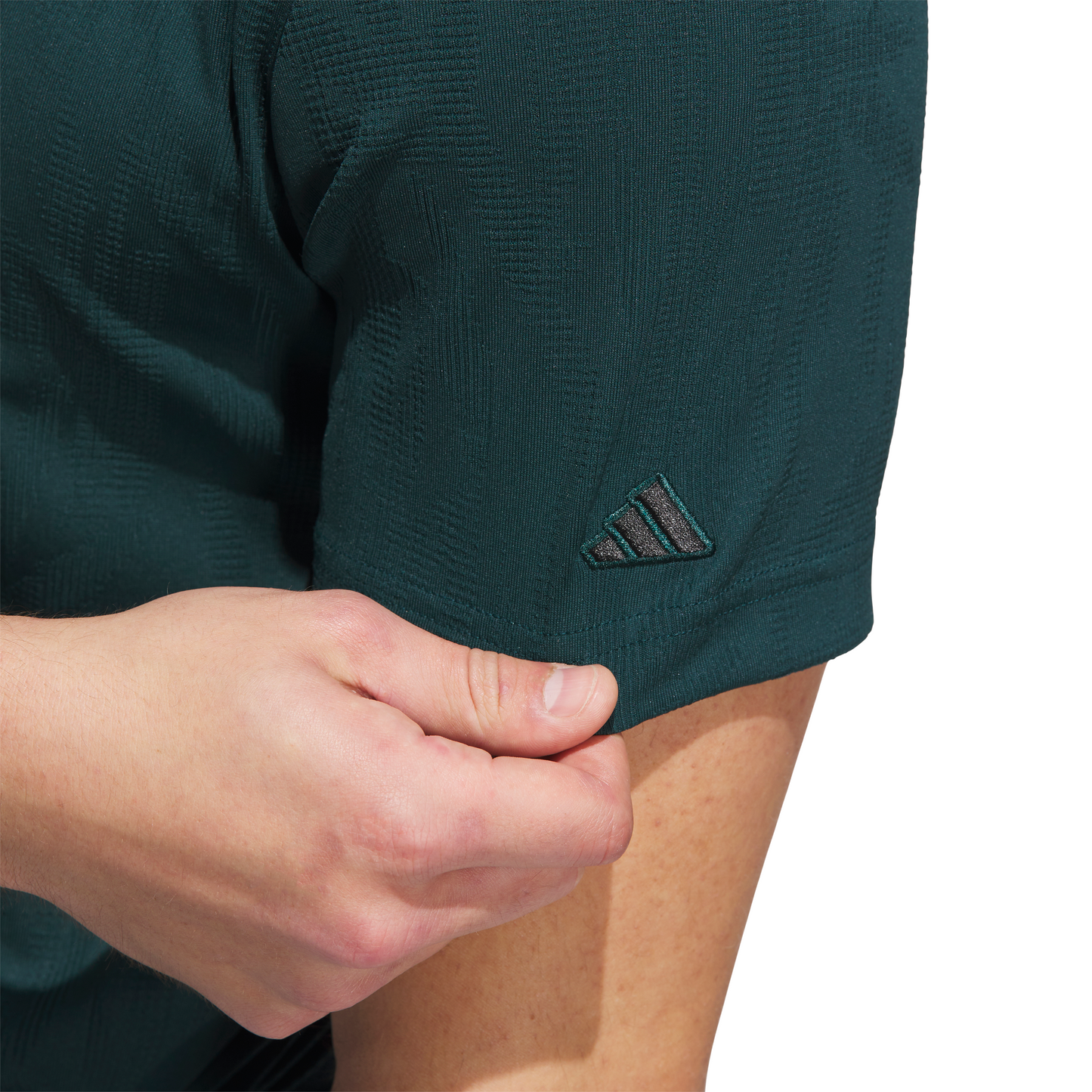Go-to Textured Polo Shirt - Aurora Ivy