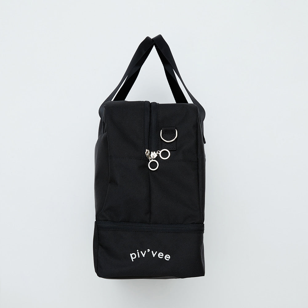 caddi'vee Boston Bag - Ebony Black