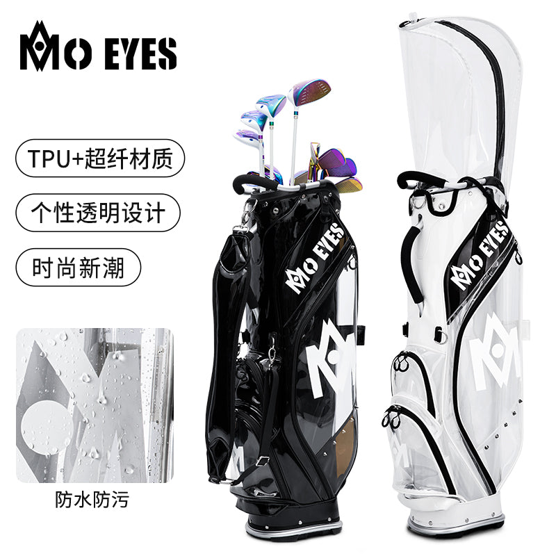 PGM MOEYES Cart Bag - Glossy Black