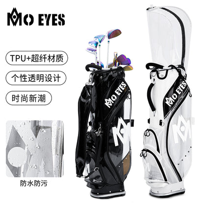 PGM MOEYES Cart Bag - Glossy Black