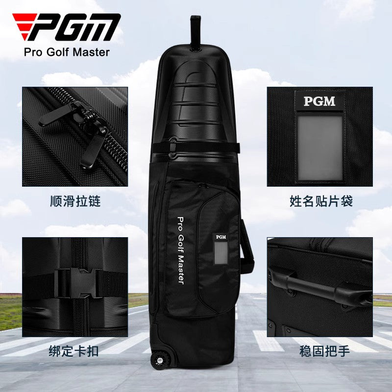Golf Travel Bag with Wheels - Black