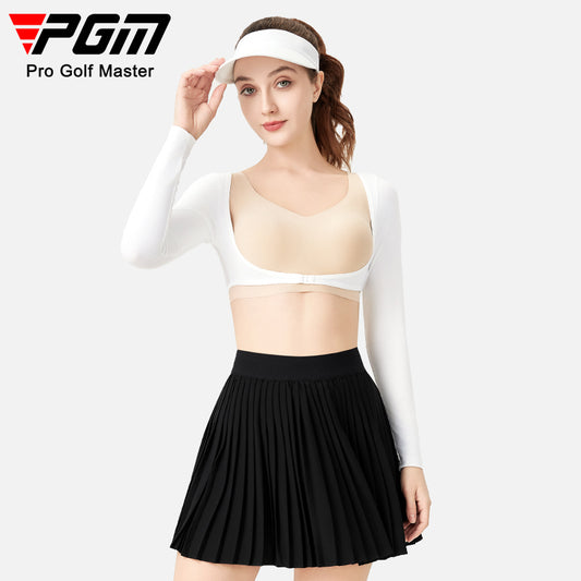 Women's Golf UV Arm Sleeves Cropped - White