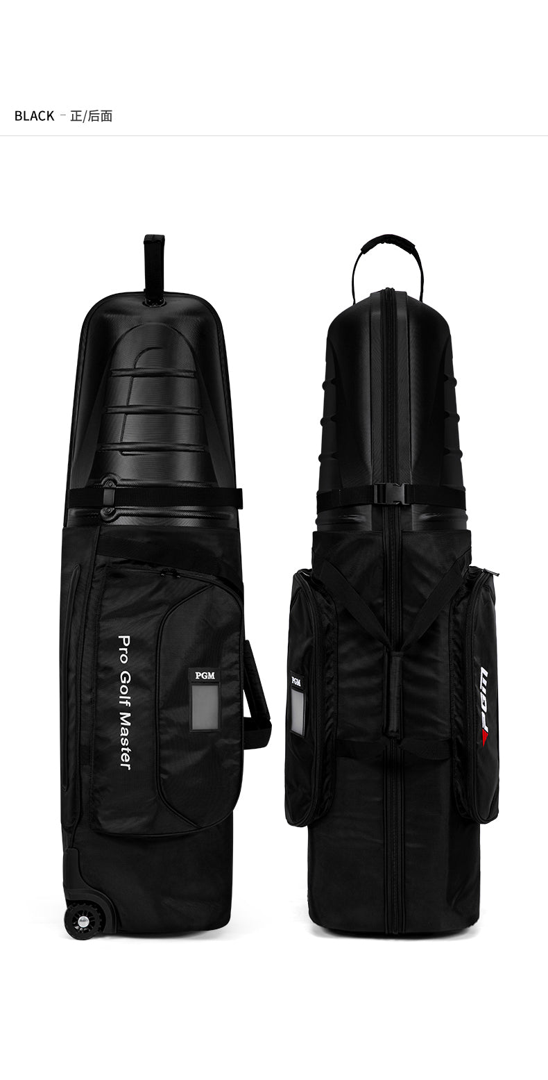 Golf Travel Bag with Wheels - Black