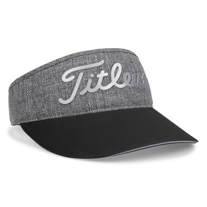 Women's High Profile Visor - Black