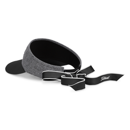 Women's High Profile Visor - Black