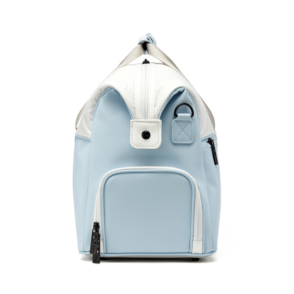 2025 Elite Lite Boston Bag - Blue Bird White