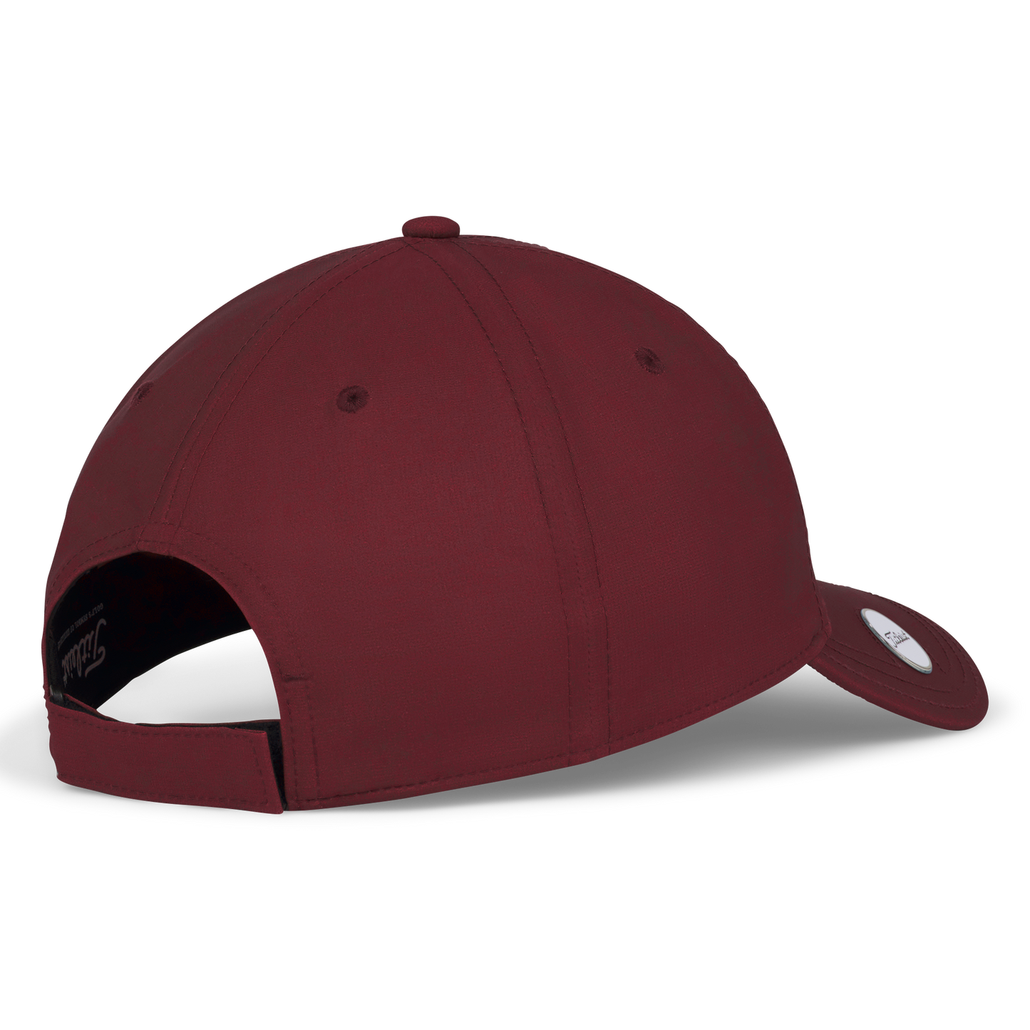 Players Performance Ball Marker Cap - Burgundy