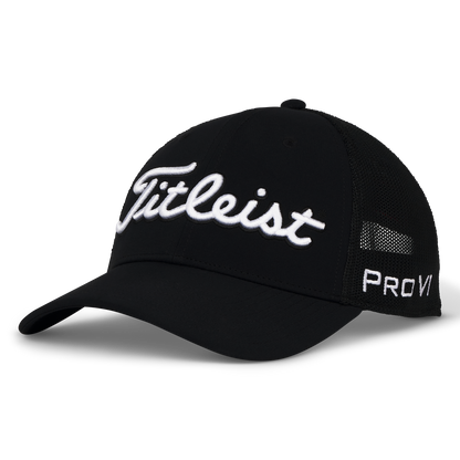 2025 Tour Performance Mesh Cap - Black