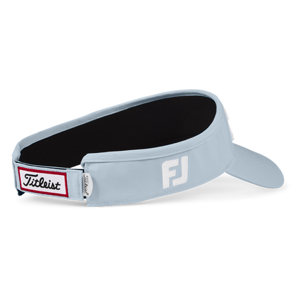 2025 Tour Performance Visor - Blue Bird White