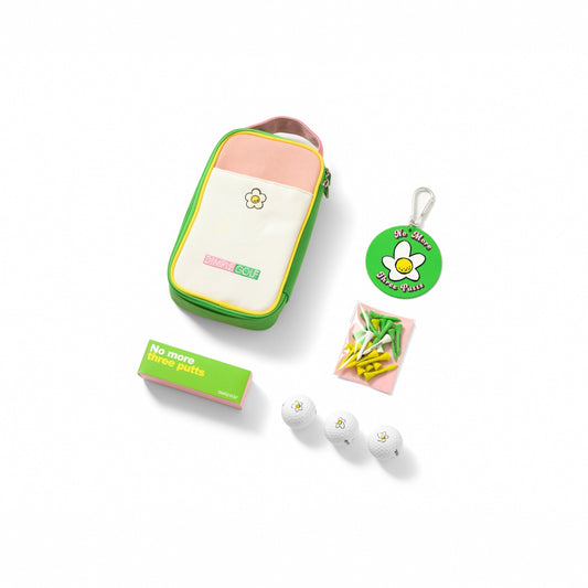 Colourblock Golf Pouch Kit