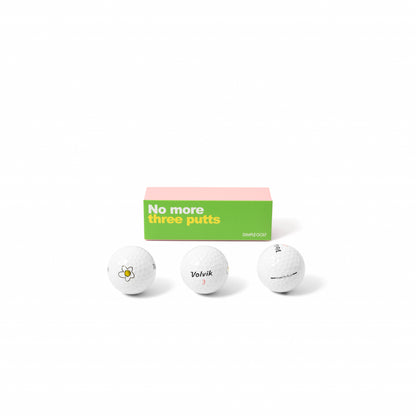 Colourblock Golf Pouch Kit