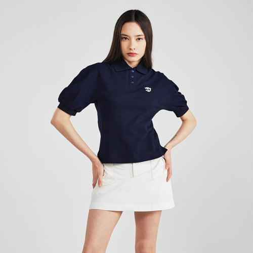 [CELLTY] Slim Banding Outpocket Skirt - Ivory