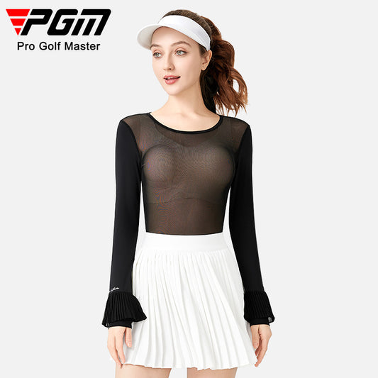 Women's Golf Ice Silk Base Layer - Black