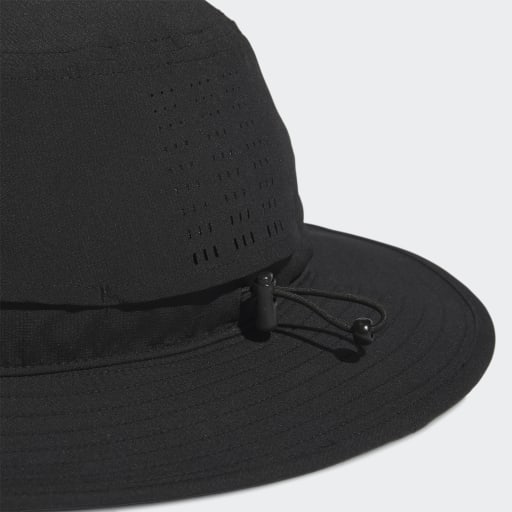 Wide-Brim Golf Hat - Black