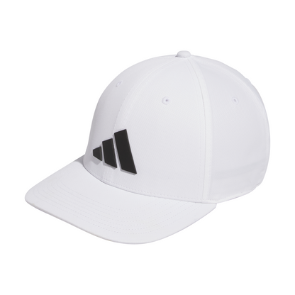 Tour Snapback Golf Cap - White