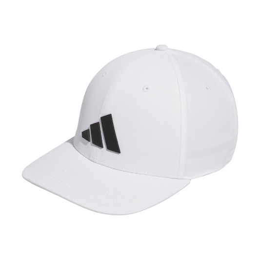 Tour Snapback Golf Cap - White
