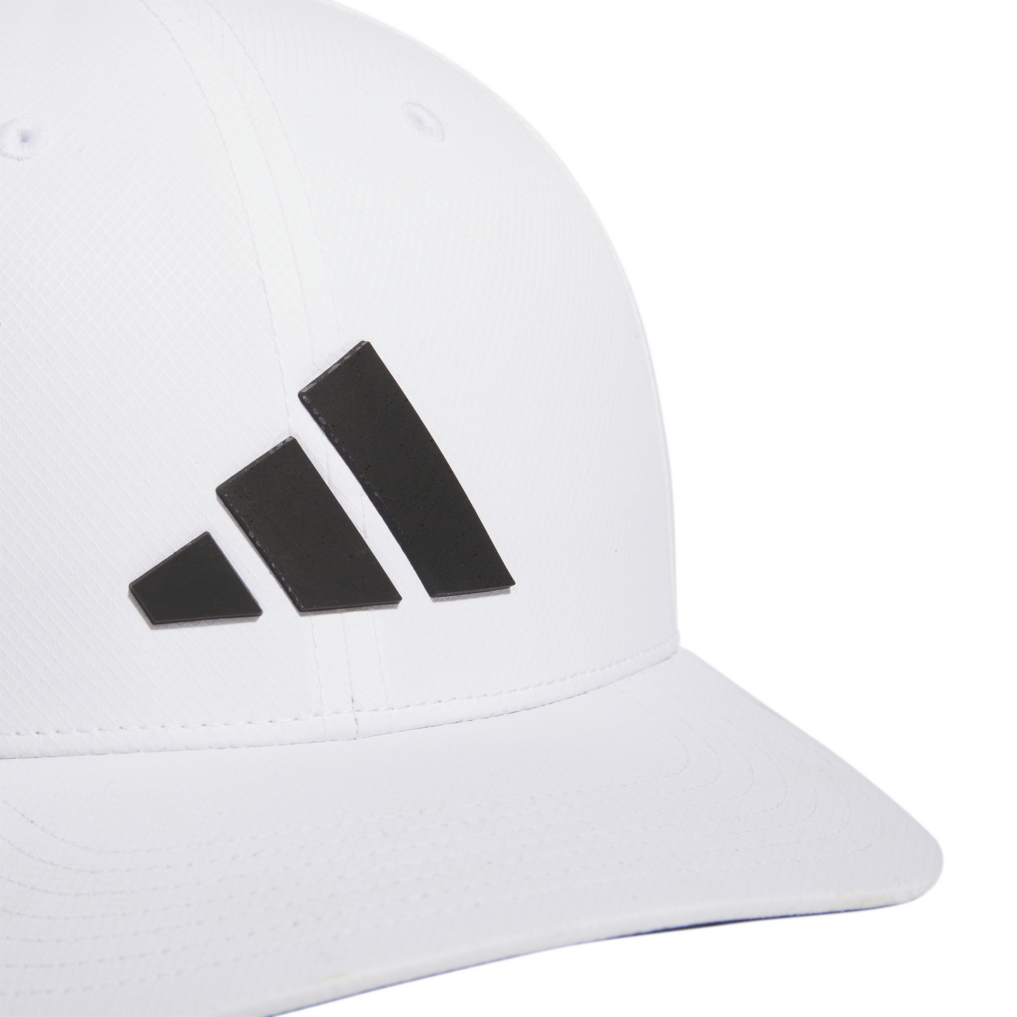 Tour Snapback Golf Cap - White