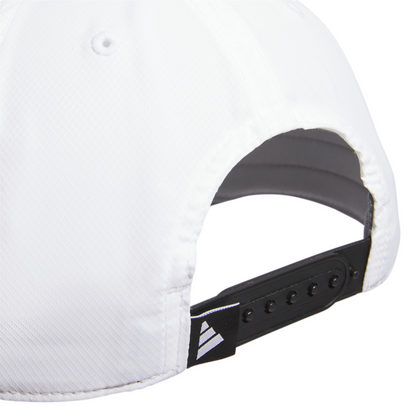 Tour Snapback Golf Cap - White