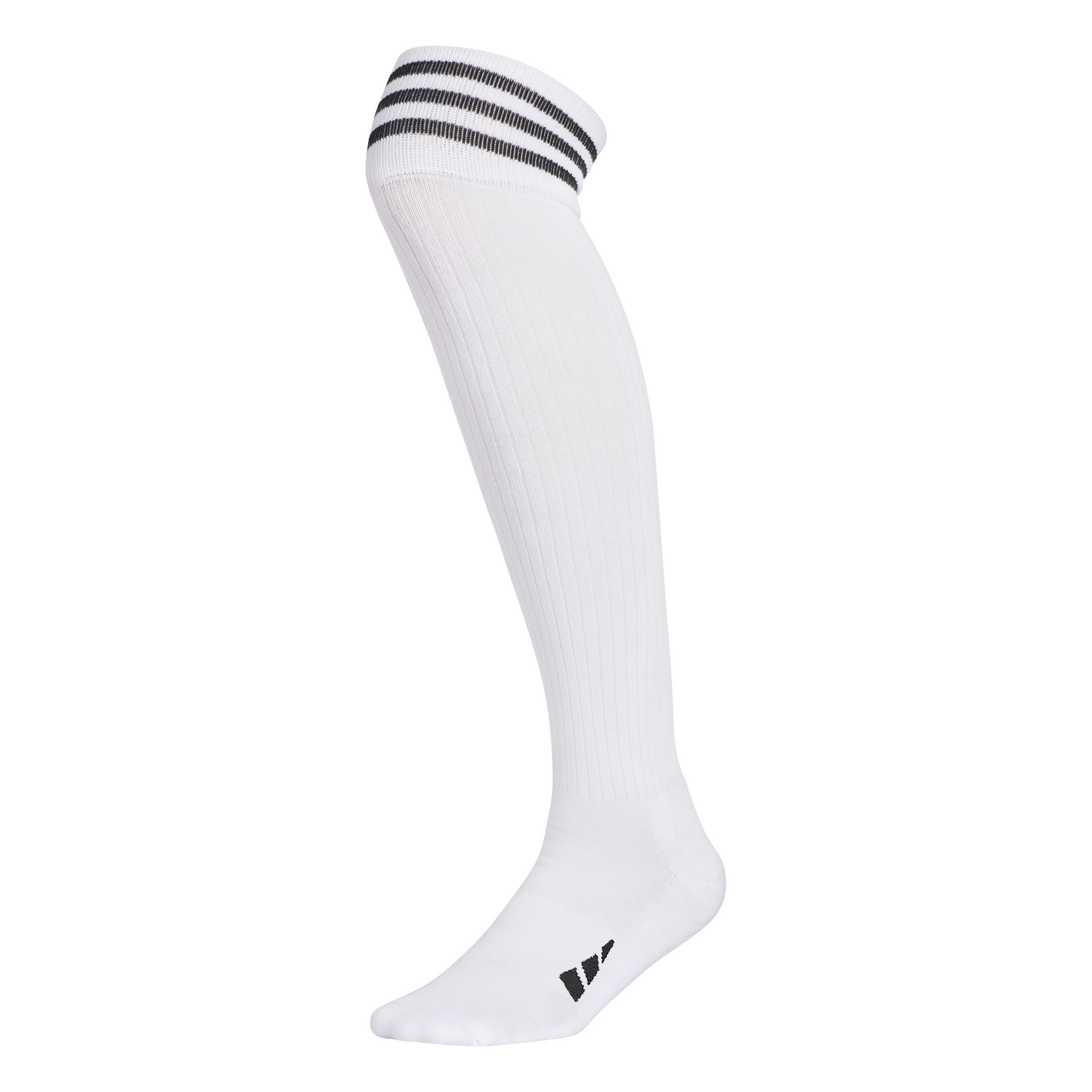 3 Stripes Knee-High Socks - White