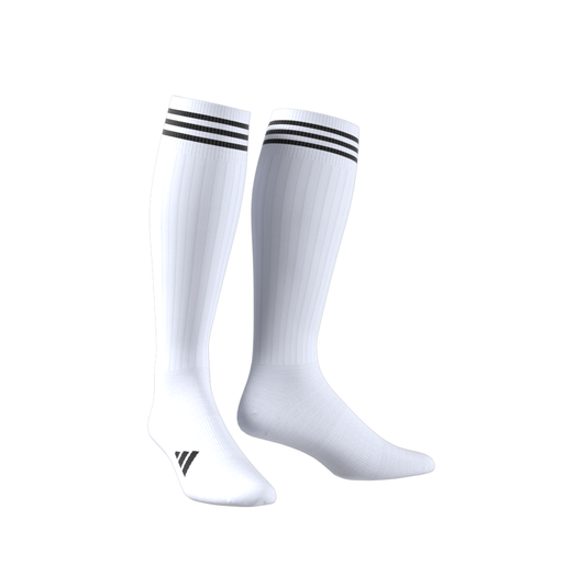 3 Stripes Knee-High Socks - White