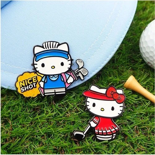 Hello Kitty & Danniel Golf Marker Clip