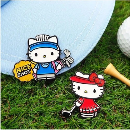 Hello Kitty & Danniel Golf Marker Clip