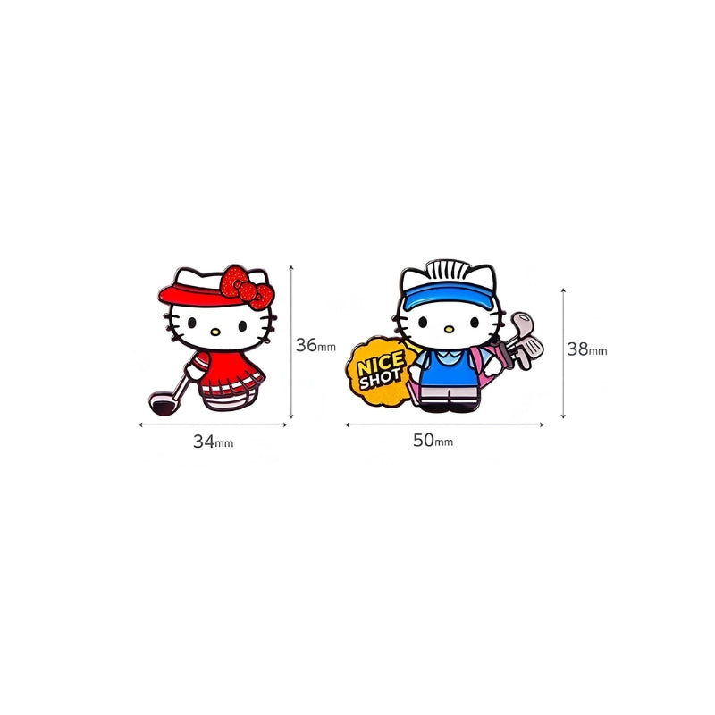 Hello Kitty & Danniel Golf Marker Clip