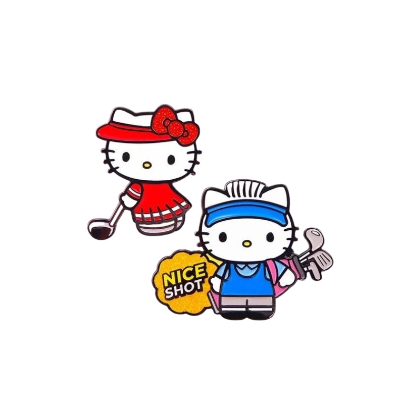 Hello Kitty & Danniel Golf Marker Clip