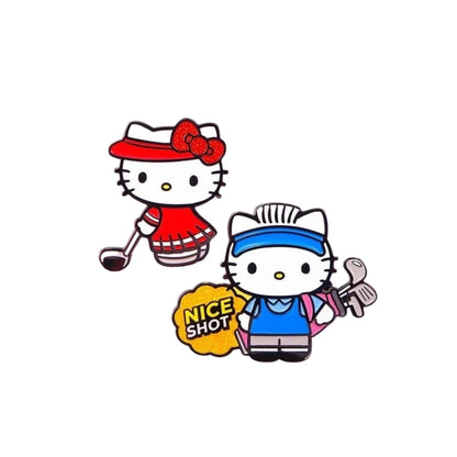Hello Kitty & Danniel Golf Marker Clip