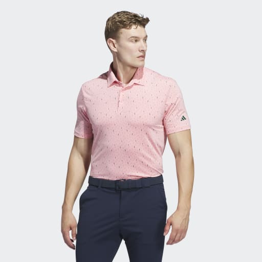 Ultimate365 AOP Polo Semi Pink Spark