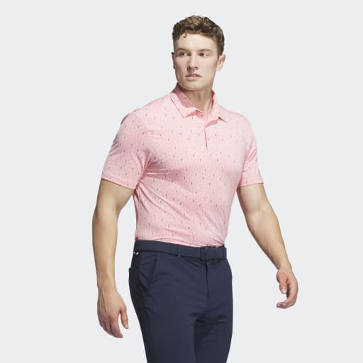 Ultimate365 AOP Polo Semi Pink Spark