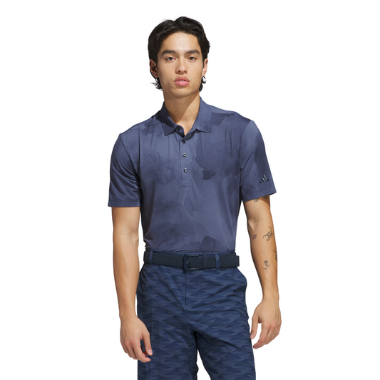 Ultimate365 Printed Cool Feeling Tour Polo Shirt - Collegiate Navy