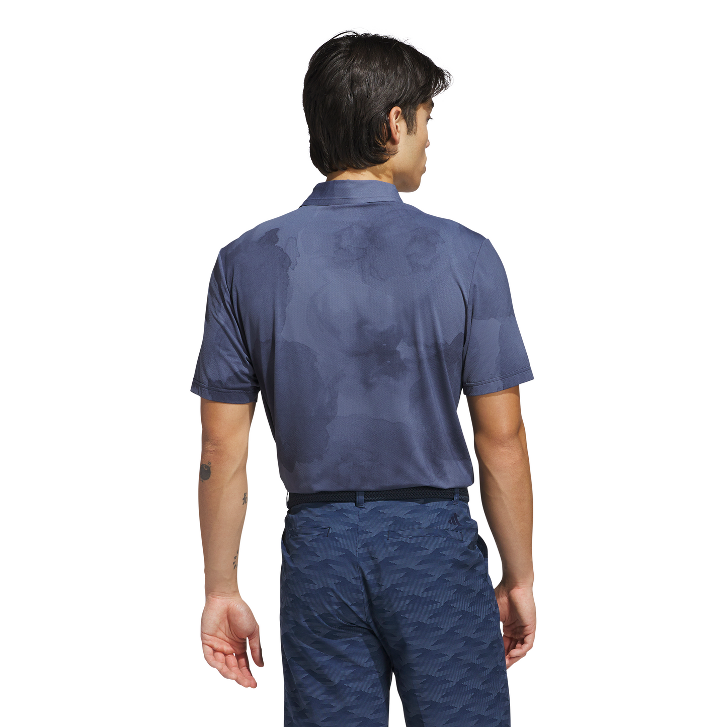 Ultimate365 Printed Cool Feeling Tour Polo Shirt - Collegiate Navy