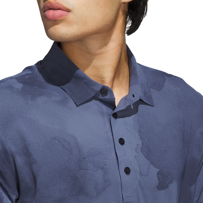 Ultimate365 Printed Cool Feeling Tour Polo Shirt - Collegiate Navy