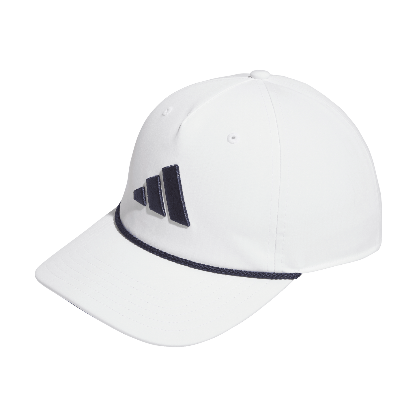 Tour 5 Panel Cap - White
