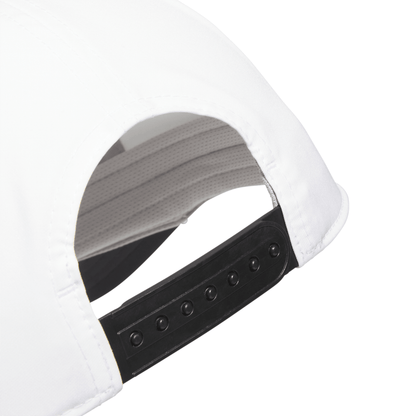 Tour 5 Panel Cap - White