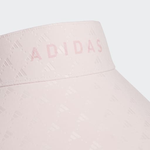 Allover Print Wide Visor - Pink
