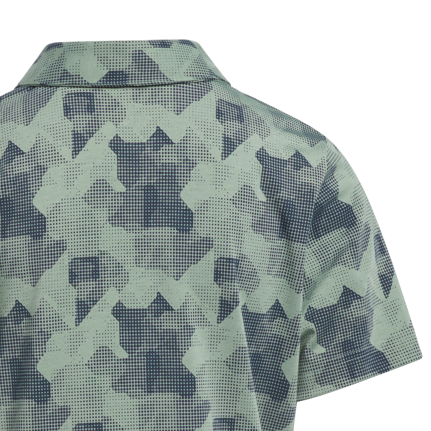 Printed Scripted Polo Shirt Kids - Green