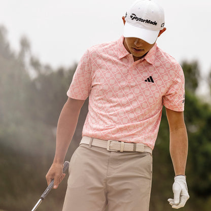 Ultimate365 Tour HEAT.RDY Jacquard Polo Shirt - Pink