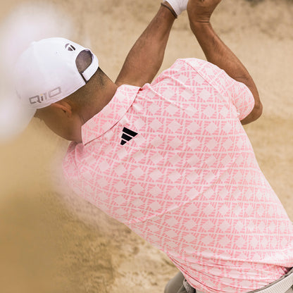 Ultimate365 Tour HEAT.RDY Jacquard Polo Shirt - Pink